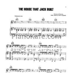 Ноты Aretha Franklin - The house that Jack Bult - предпросмотр