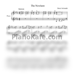 Ноты Denis Stelmakh - The Nowhere - предпросмотр