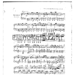 Ноты Карл Черни - Декамерон Мюзикл №3 (Op. 251) - предпросмотр