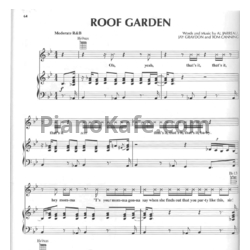 Ноты Al Jarreau - Roof garden - предпросмотр