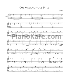 Ноты Gorillaz - On melancholy hill - предпросмотр