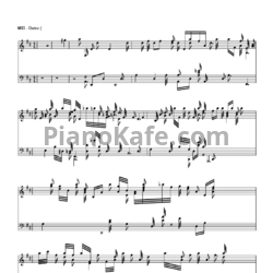 Ноты M83 - Outro