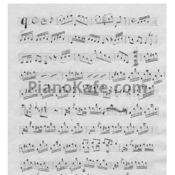 Ноты Иосиф Абако - Каприччио №9 для виолончели соло до мажор - предпросмотр