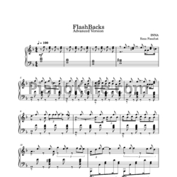 Ноты Inna - Flashbacks - предпросмотр