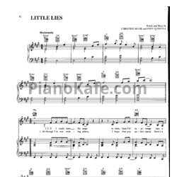 Ноты Fleetwood Mac - Little lies