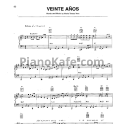 Ноты Omara Portuondo - Veinte años