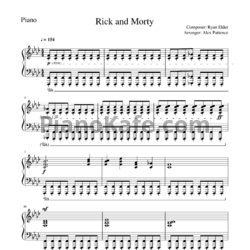 Ноты Ryan Elder - Rick and Morty