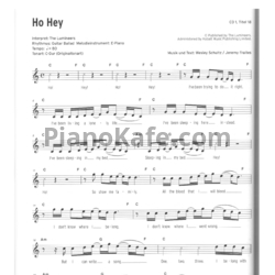 Ноты The Lumineers - Ho hey (гитара) - предпросмотр