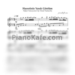 Ноты Yalçın Tura - Hasretinle Yandı Gönlüm (Cover by Vüsal Namazlı)