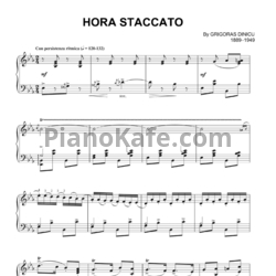 Ноты Grigoras Dinicu - Hora staccato