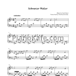 Ноты Frank Duval - Schwarzer walzer