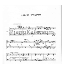 Ноты Герман Волленгаупт - Marche hongroise (Соч. 66) - предпросмотр