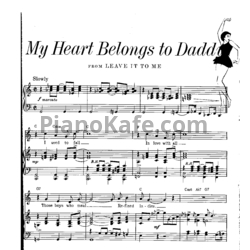 Ноты Cole Porter - My heart belogs to daddy - предпросмотр
