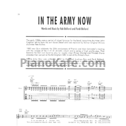 Ноты Status Quo ‎- In the army now (Версия 2) - предпросмотр