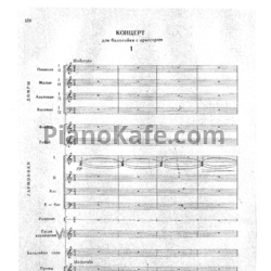 Ноты Ю. Шишаков - Концерт для балалайки с ОРНИ (Партитура) - предпросмотр