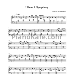 Ноты Cody Fry - I hear a symphony
