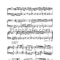 Ноты И. Бах - Французская увертюра (сюита) для клавира. Паспье I (BWV 831) - предпросмотр