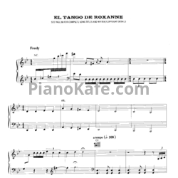 Ноты Ewan McGregor, Jacek Koman - El tango de Roxanne