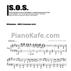 Ноты Rihanna - SOS