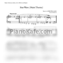 Ноты John Williams - "Star wars" Main theme (Arr. A. Vasilyeva) - предпросмотр