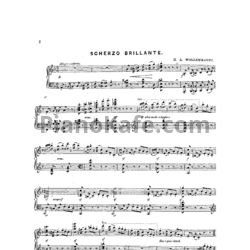 Ноты Герман Волленгаупт - Блестящее скерцо - предпросмотр