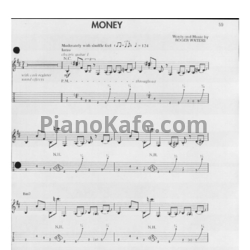 Ноты Pink Floyd - Money (Guitar tabs) - предпросмотр