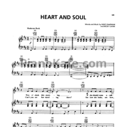 Ноты Huey Lewis and The News - Heart and soul