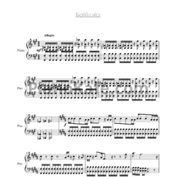 Ноты Yoshihisa Hirano - Beyblade theme song