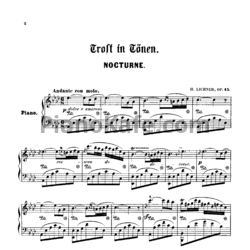 Ноты Генрих Лихнер - Trost in Tönen (Op. 45) - предпросмотр