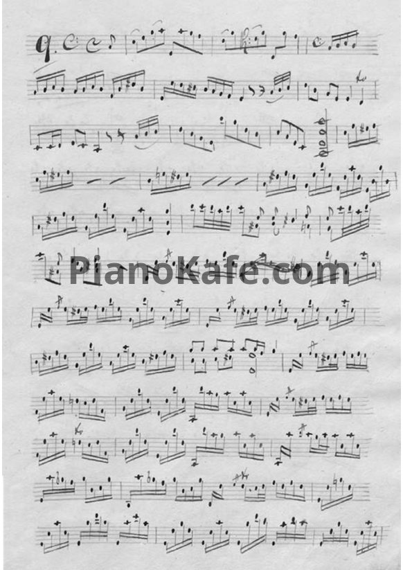 Ноты Иосиф Абако - Каприччио №9 для виолончели соло до мажор - PianoKafe.com