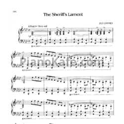 Ноты Zez Confrey - The sheriff's lament - предпросмотр