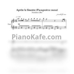 Ноты Наталино Отто - Раскройте окна