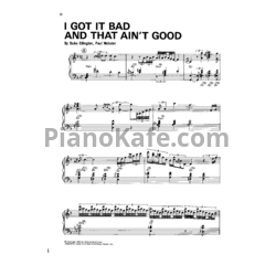 Ноты Oscar Peterson - I got it bad and that ain't good - предпросмотр