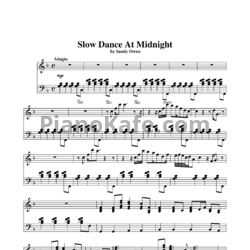 Ноты Sandy Owen - Slow dance at midnight