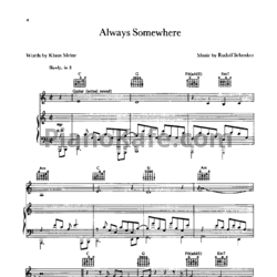 Ноты Scorpions - Anthology (Книга нот) - предпросмотр