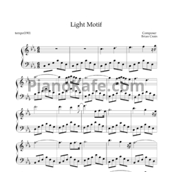 Ноты Brian Crain - Light motif - предпросмотр