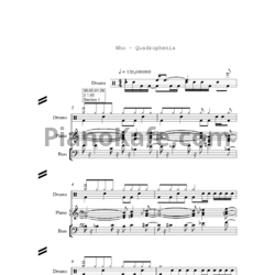 Ноты The Who - Quadrophenia - предпросмотр