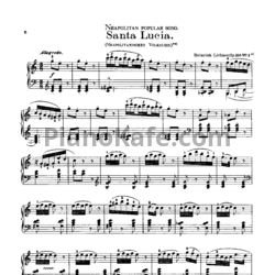 Ноты Генрих Лихнер - Santa Lucia (Op. 256 №2) - предпросмотр