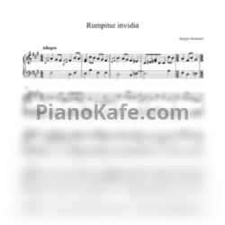 Ноты Orlando Lasso - Rumpitur invidia