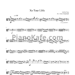 Ноты Lil Uzi Vert - Xo tour llif3