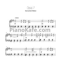 Ноты Dustin O'Halloran - Opus 7