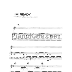 Ноты Bryan Adams - I'm ready - предпросмотр