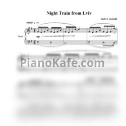 Ноты Andrew Jasinski - Night Train From Lviv - предпросмотр
