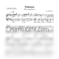 Ноты TINI, Jorge Blanco - Podemos (Аккомпанемент) - предпросмотр