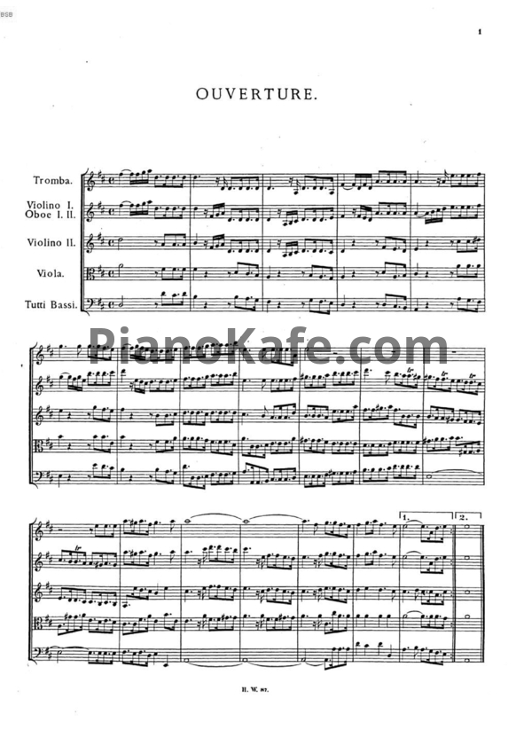 Ноты Георг Гендель - Опера "Аталанта" (HWV 35) - PianoKafe.com