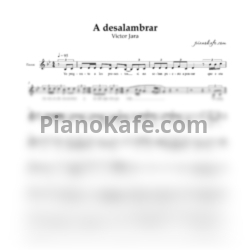 Ноты Víctor Jara - A desalambrar