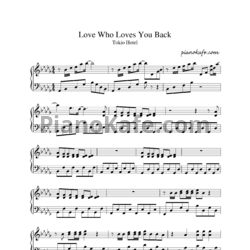 Ноты Tokio Hotel - Love who loves you back (Версия 2) - предпросмотр