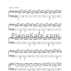 Ноты Max Richter - Andras - предпросмотр