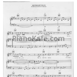 Ноты Chris Rea - Midnight blue - предпросмотр