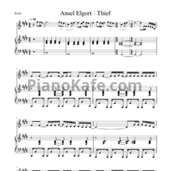 Ноты Ansel Elgort - Thief